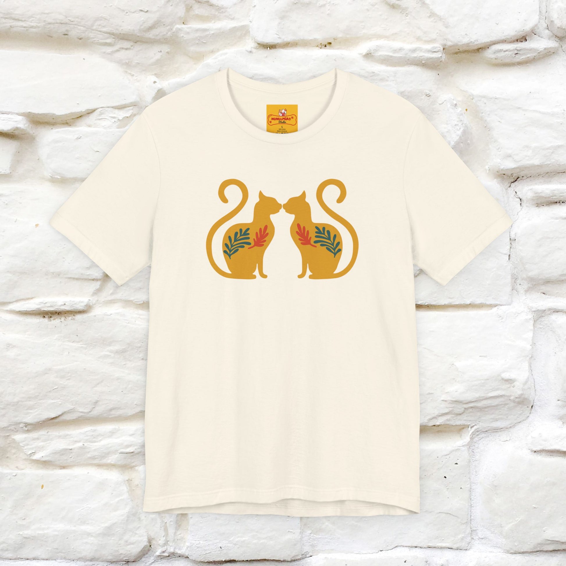 ''Power'' | Cat T-Shirt Front and Back Design | Nunu&Miao Studio - Nunu&Miao Studio