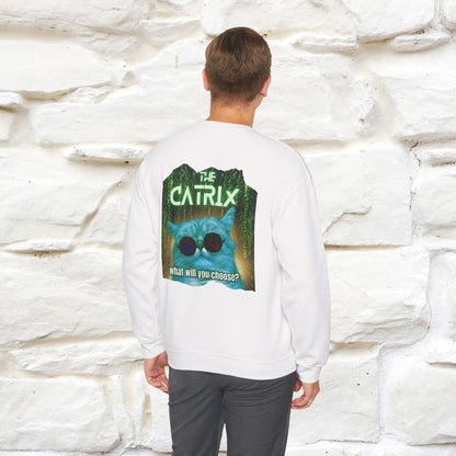 "The Catrix'' |Cat Sweatshirt | Nunu&Miao Studio