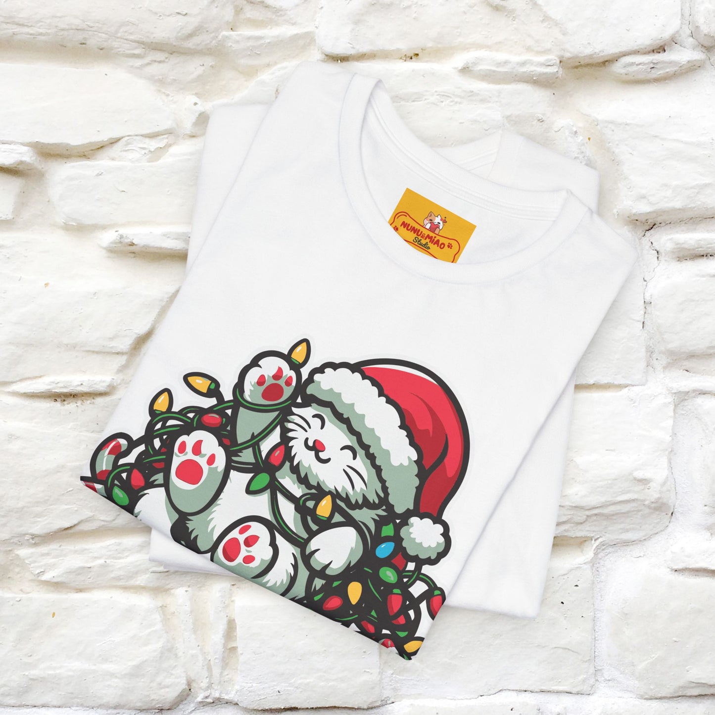 “Purr-Fectly Naughty” | Cat T-Shirt | Nunu&Miao Studio