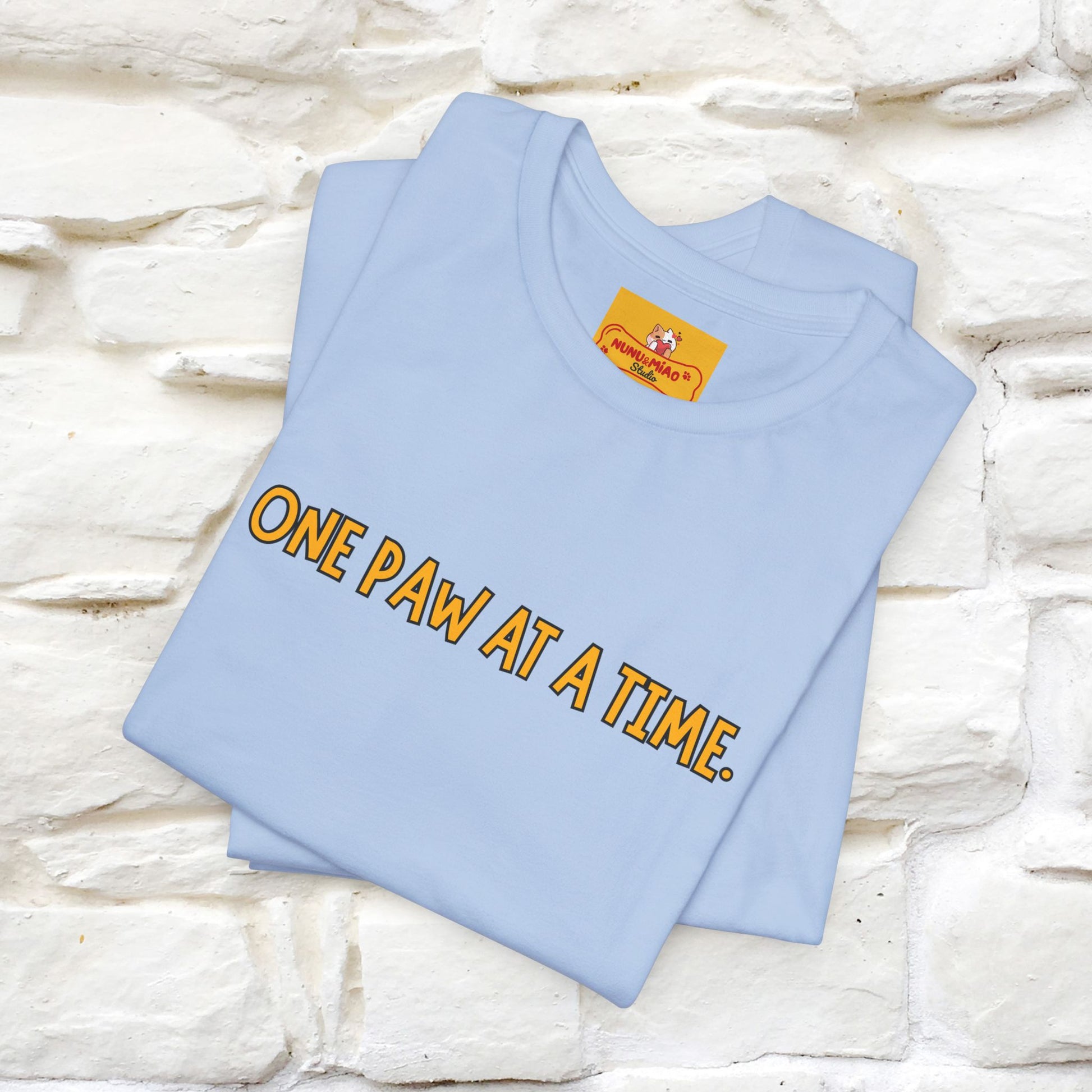 "Life Is A Journey'' Cat T-Shirt | Front & Back Design | Nunu&Miao Studio - Nunu&Miao Studio