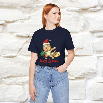 "Santa Claws" |Funny Cat T-Shirt | Nunu&Miao Studio