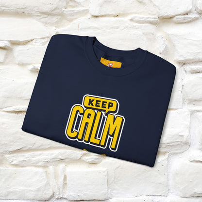 "Keep Calm'' |Cat Sweatshirt | Nunu&Miao Studio