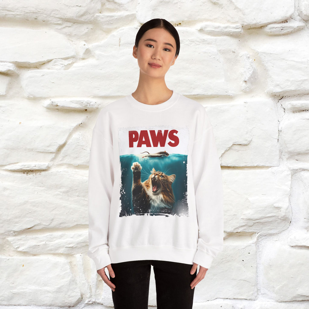 "Paws'' |Cat Sweatshirt | Nunu&Miao Studio
