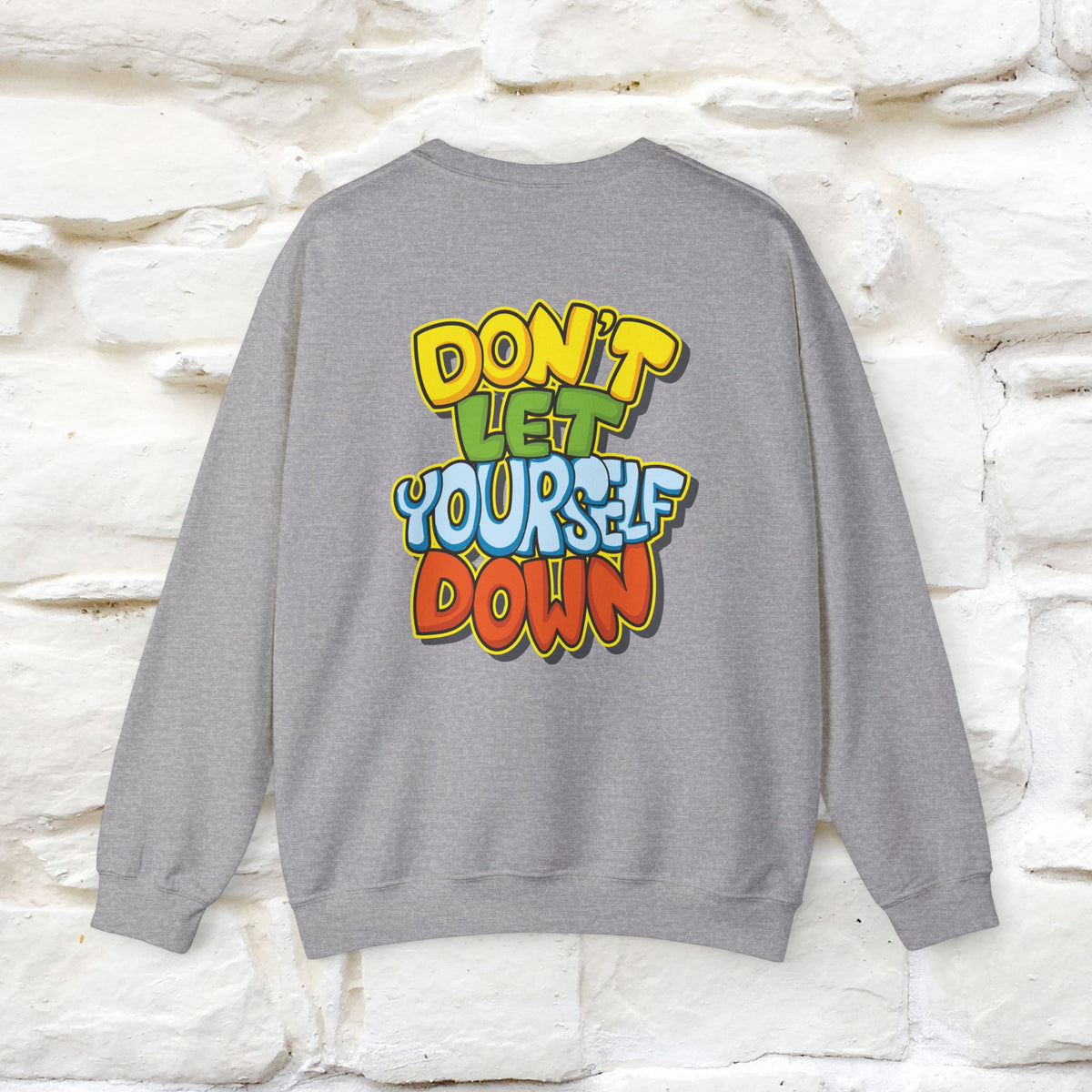 ''Don't Let Yourself Down.'' | Cute Cat Sweatshirt | Nunu&Miao Studio