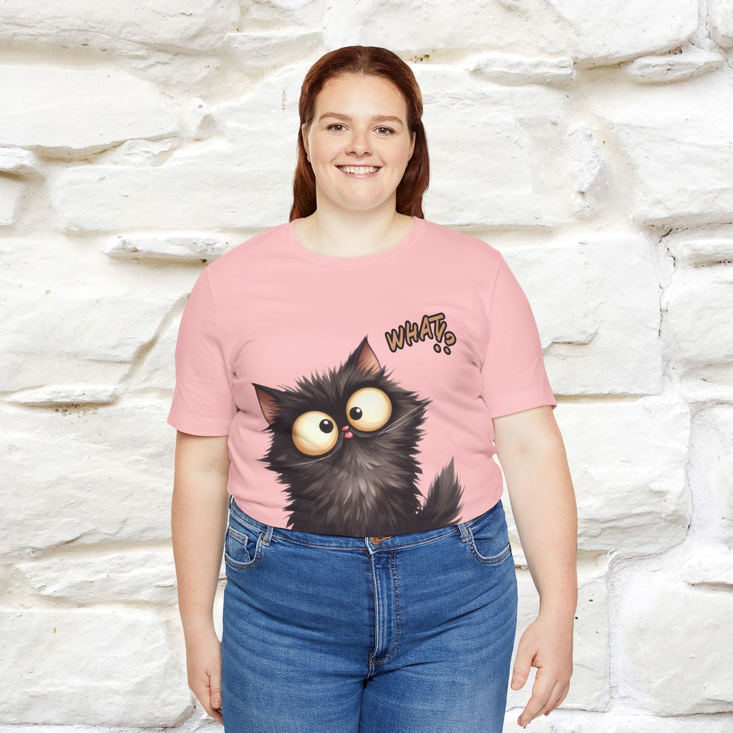 ''What ?'' | Cat T-Shirt  | Nunu&Miao Studio - Nunu&Miao Studio