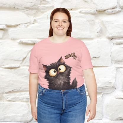 ''What ?'' | Cat T-Shirt  | Nunu&Miao Studio - Nunu&Miao Studio