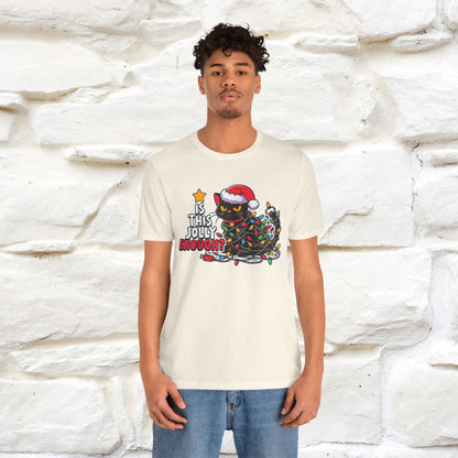 “Is This Jolly Enough?” | Cat T-Shirt | Nunu&Miao Studio