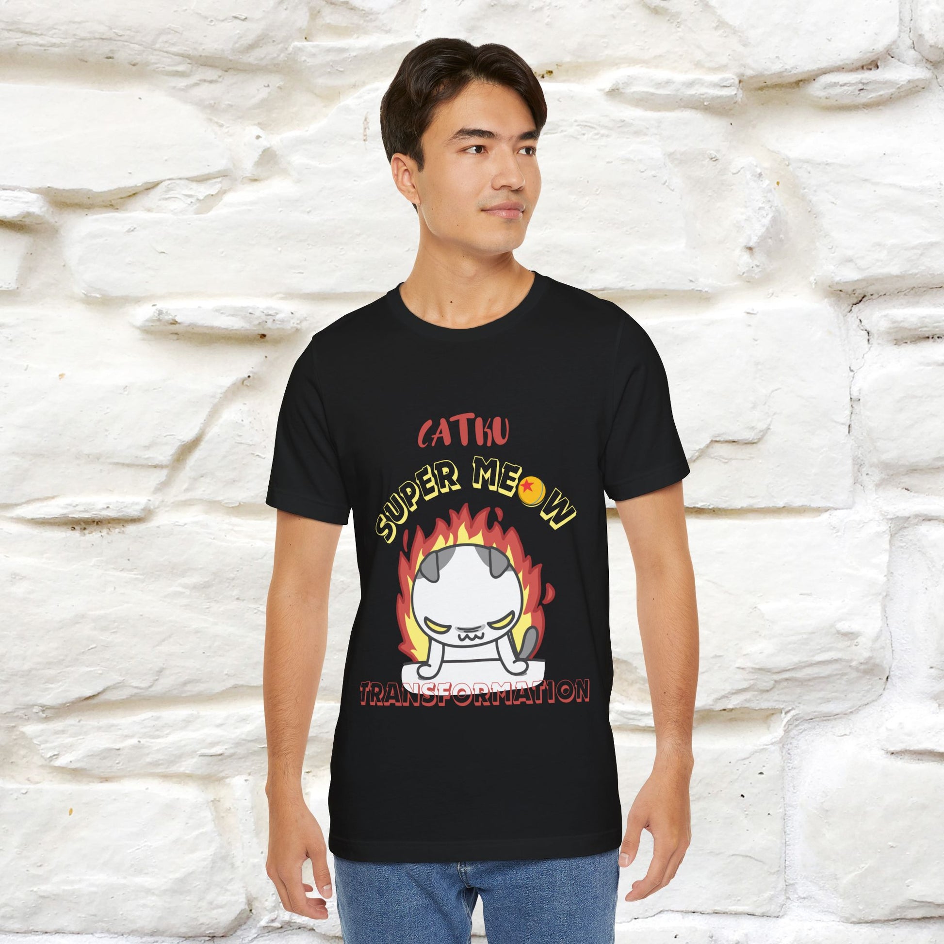 ''Catku Super Meow Transformation''| CatT-Shirt | Nunu&Miao Studio - Nunu&Miao Studio