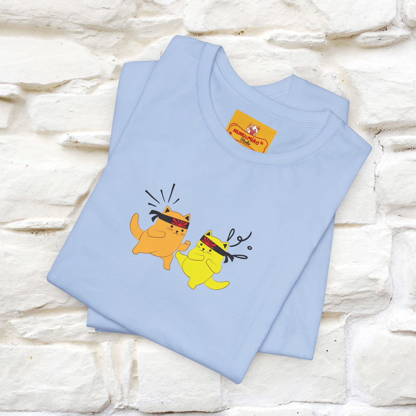 "You Have the Power to Protect Your Peace" Cat T-Shirt| Front & Back Design | Nunu&Miao Studio - Nunu&Miao Studio