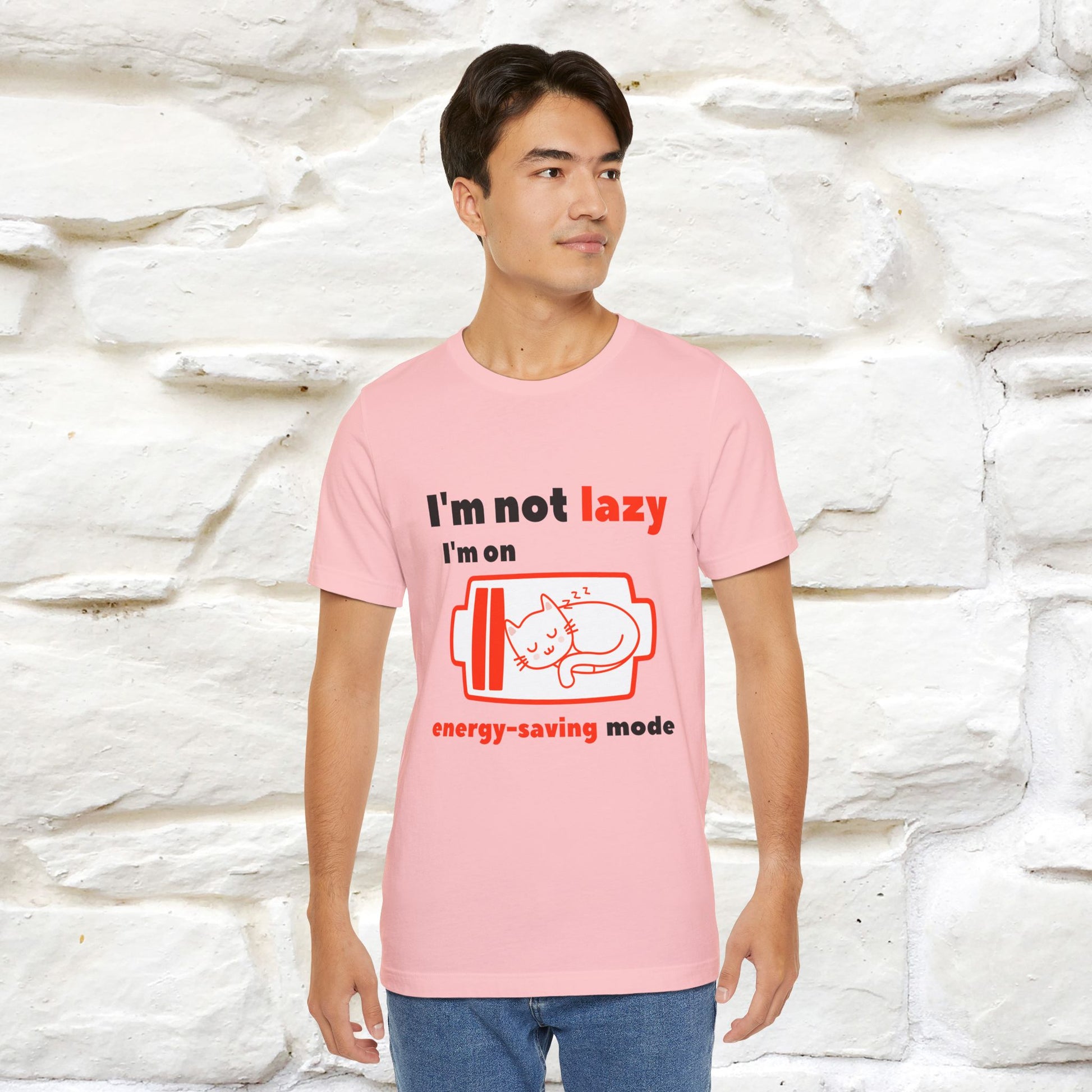 ''I am Not Lazy...'' Cat T-Shirt | Nunu&Miao Studio - Nunu&Miao Studio