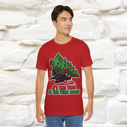 “It's This Time Of The Year ...” | Cat T-Shirt | Nunu&Miao Studio