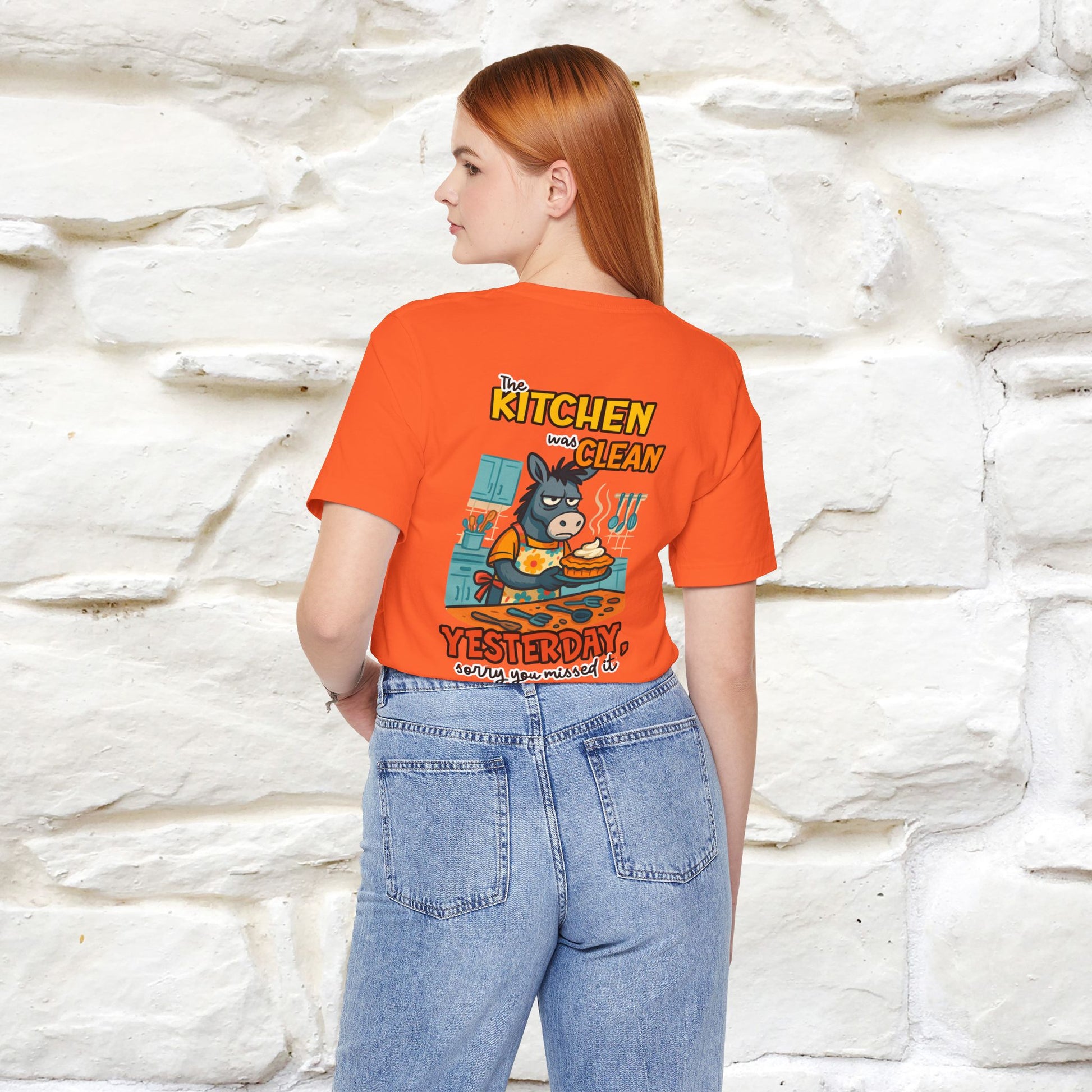 "The Kitchen Was Clean... " |Funny T-Shirt | Nunu&Miao Studio - Nunu&Miao Studio