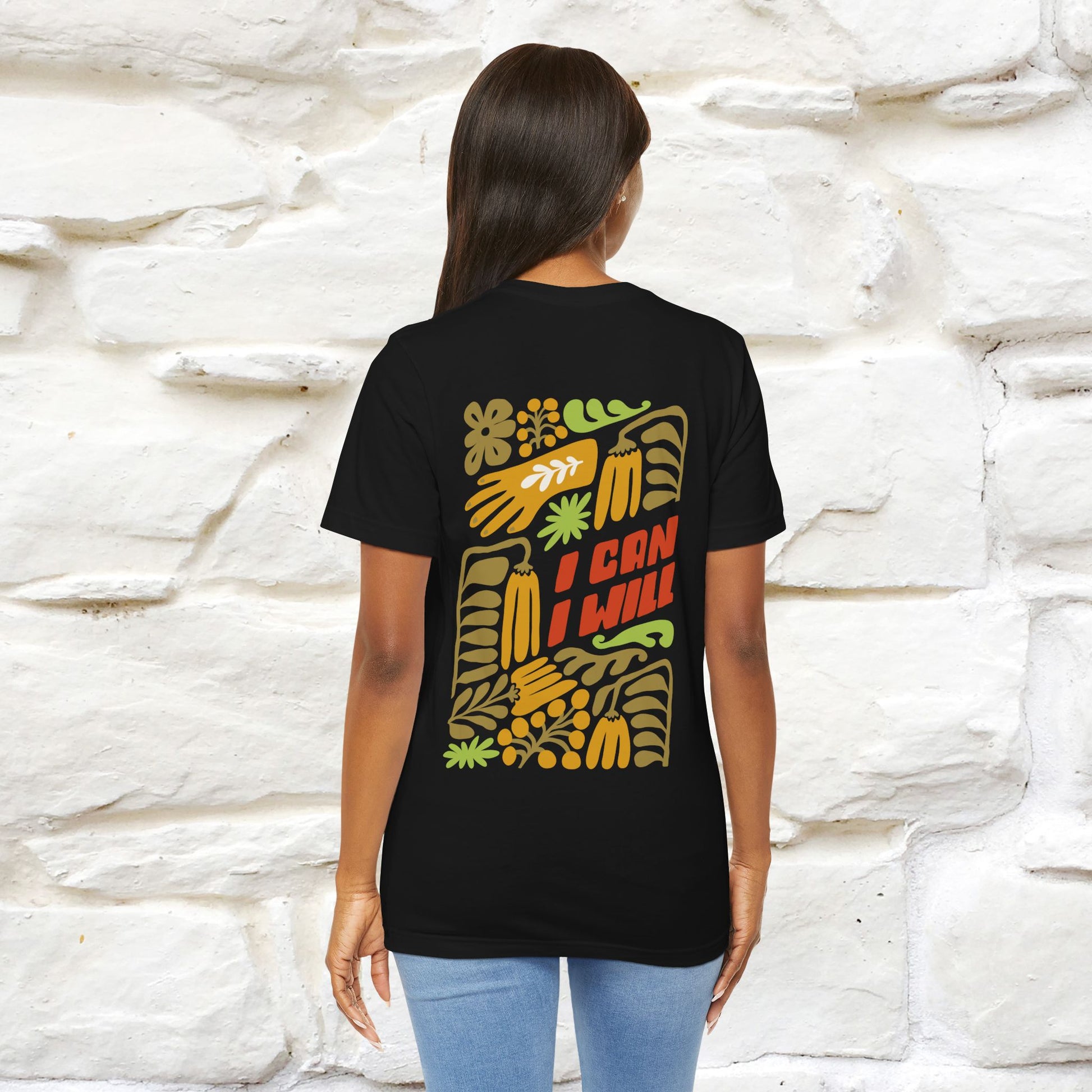 ''Power'' | Cat T-Shirt Front and Back Design | Nunu&Miao Studio - Nunu&Miao Studio