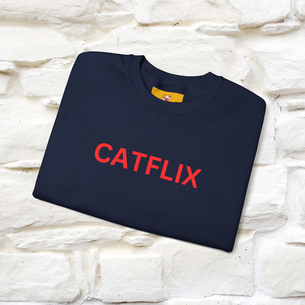 "Catflix'' |Cat Sweatshirt | Nunu&Miao Studio