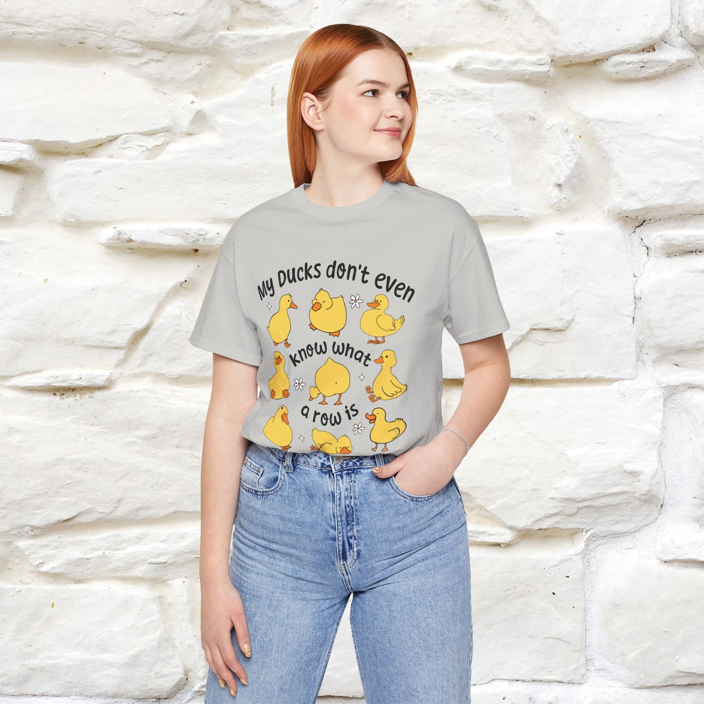 "My Duck Don't Even Know What A Row Is" Funny T-shirt |Nunu&Miao Studio - Nunu&Miao Studio