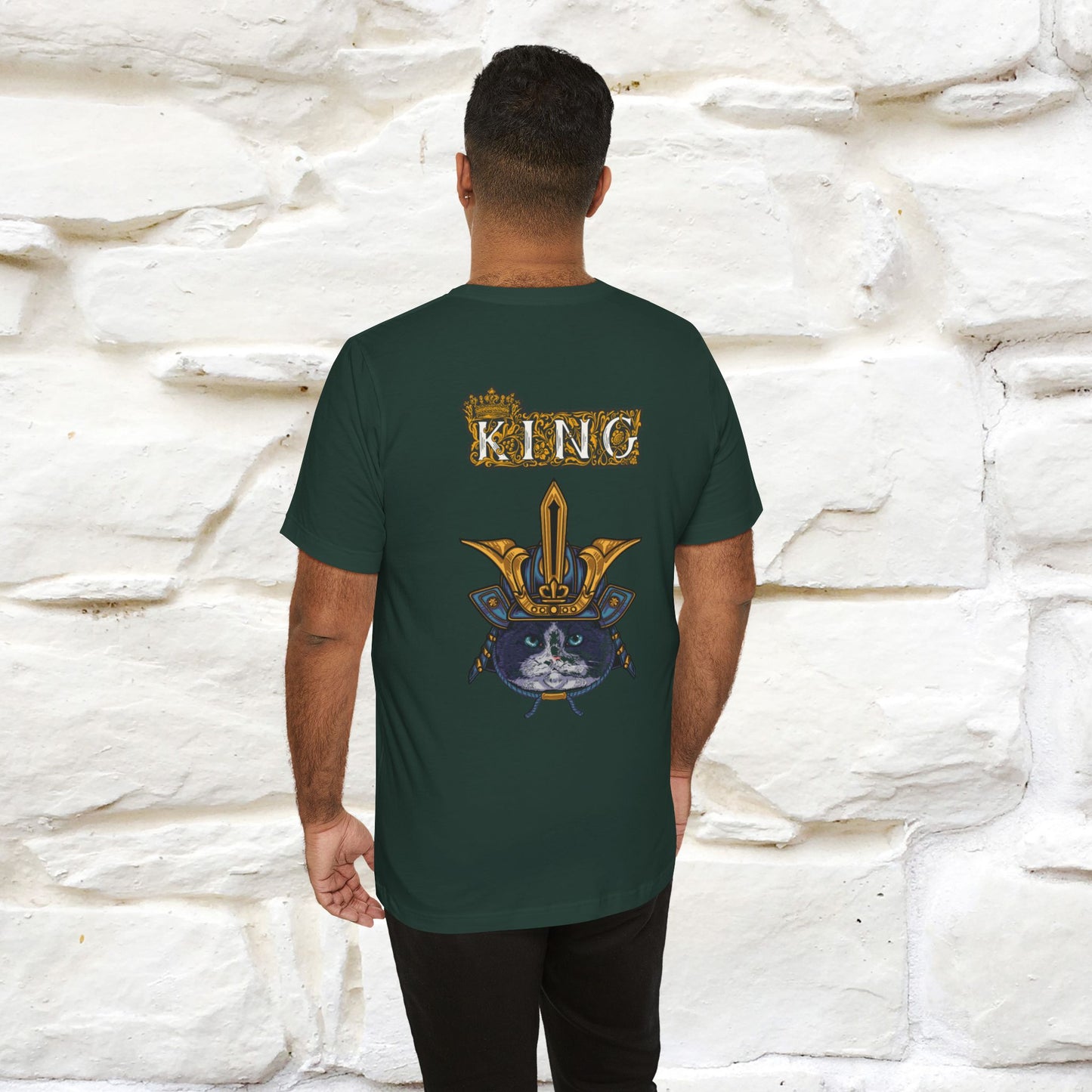 'King Cat: Majestic Cat'' | Front & Back Design | Nunu&Miao Studio - Nunu&Miao Studio