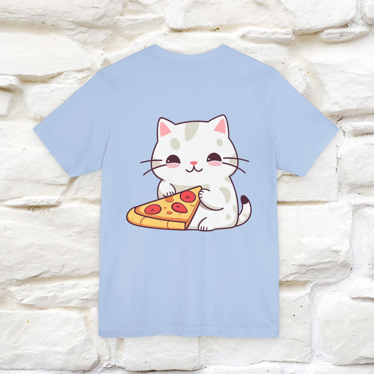 "I Love Pizza"| Cat T-shirt | Nunu&Miao Studio - Nunu&Miao Studio