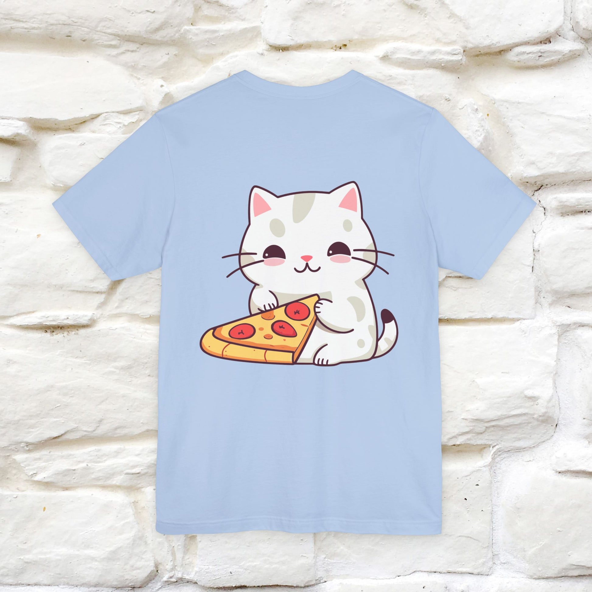 "I Love Pizza"| Cat T-shirt | Nunu&Miao Studio - Nunu&Miao Studio