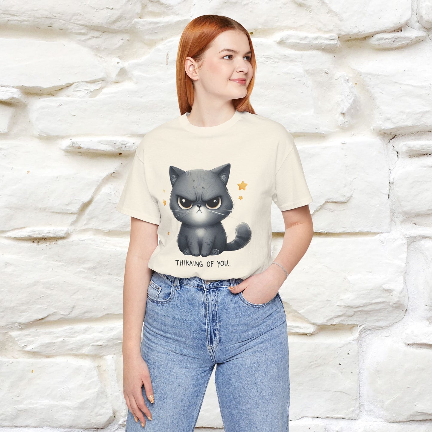 "Thinking Of You" |Funny T-Shirt | Nunu&Miao Studio - Nunu&Miao Studio