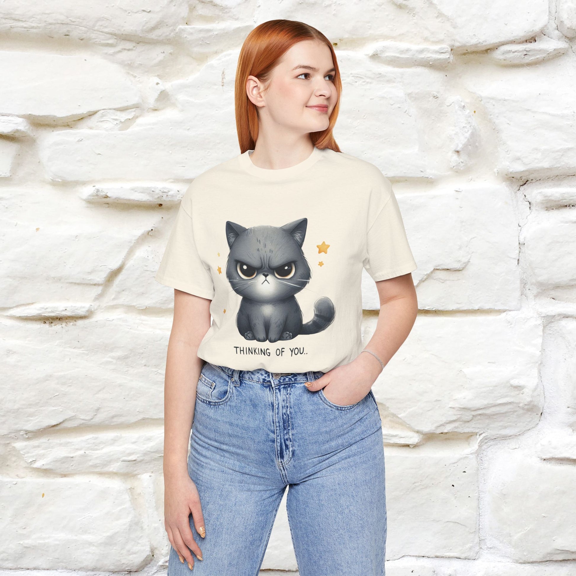 "Thinking Of You" |Funny T-Shirt | Nunu&Miao Studio - Nunu&Miao Studio