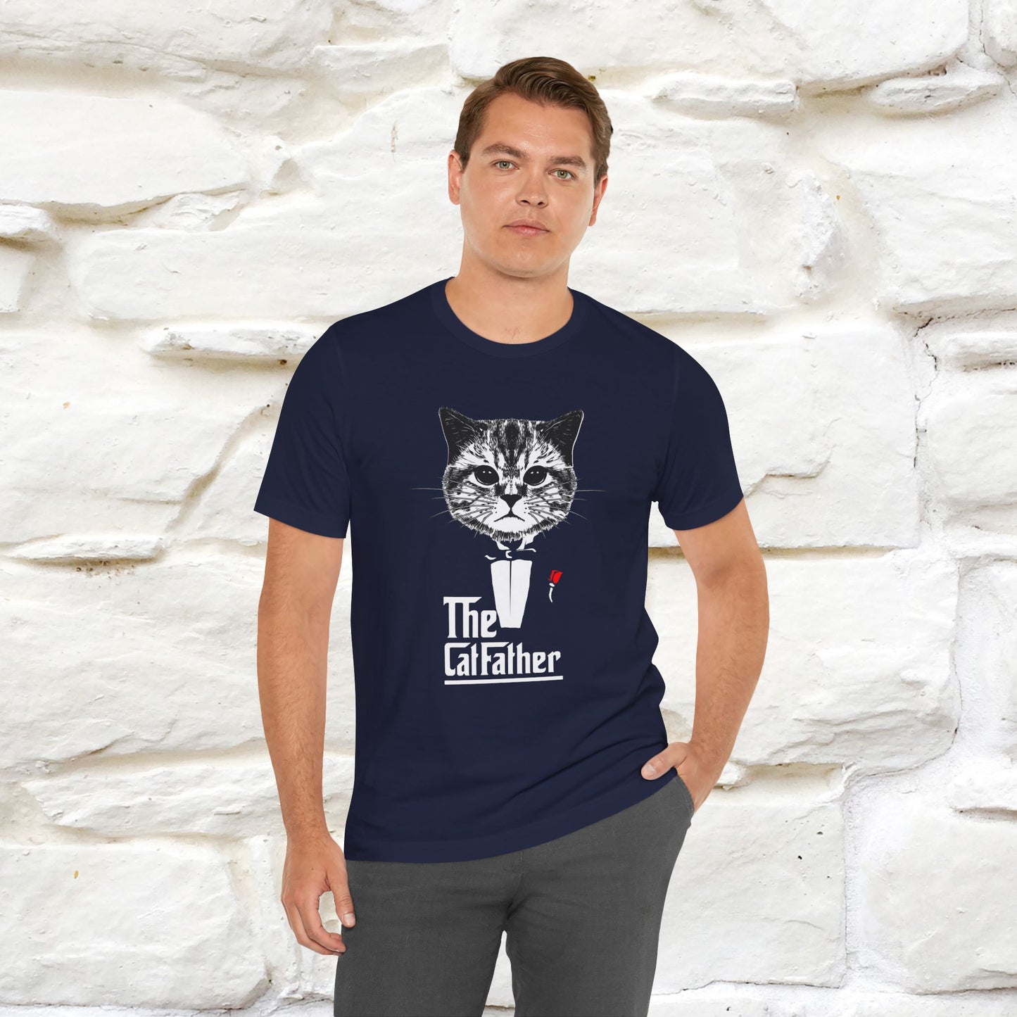 ''The Cat Father T-Shirt''| Iconic Cat Lover Tee | Nunu&Miao Studio