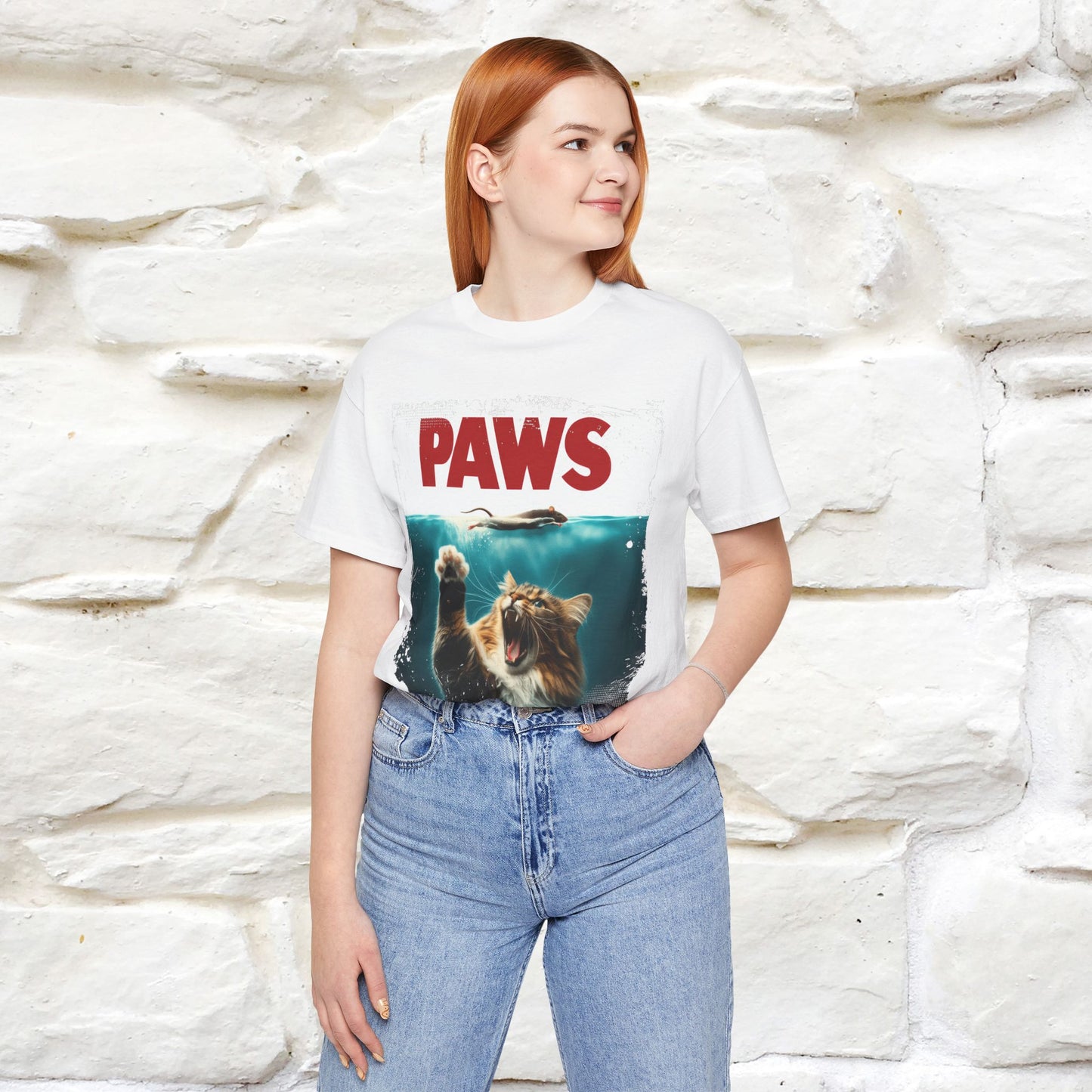 ''Paws'' Cat T-Shirt |  | Nunu&Miao Studio - Nunu&Miao Studio