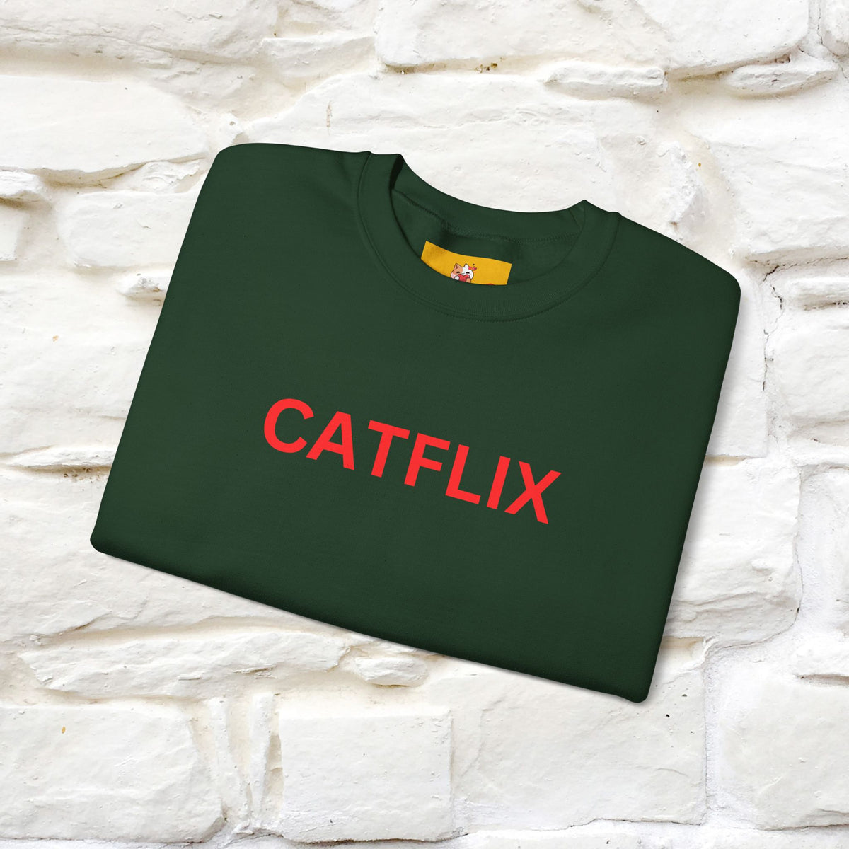 "Catflix'' |Cat Sweatshirt | Nunu&Miao Studio