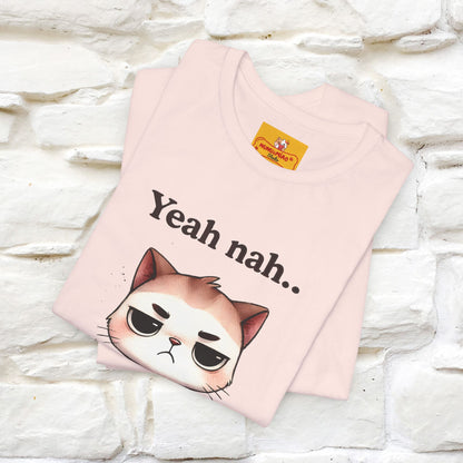 "Yeah Nah ... Not Today." |Funny Cat T-Shirt | Nunu&Miao Studio