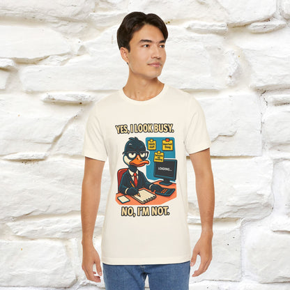 ''Yes, I Look Busy. No I'm Not.''|  Sarcastic Cat T-Shirt | Nunu&Miao Studio