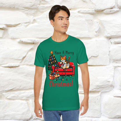 "Have A Merry..." |Funny Cat  T-Shirt | Nunu&Miao Studio