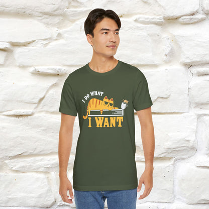 "I Do What I Want" Cat T-Shirt | Nunu & Miao Studio - Nunu&Miao Studio