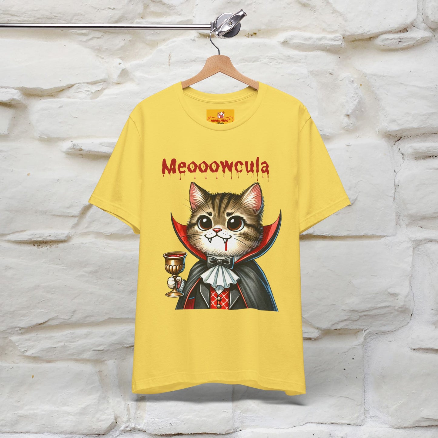 "Meooowcula" Cat T-shirt |Nunu&Miao Studio - Nunu&Miao Studio