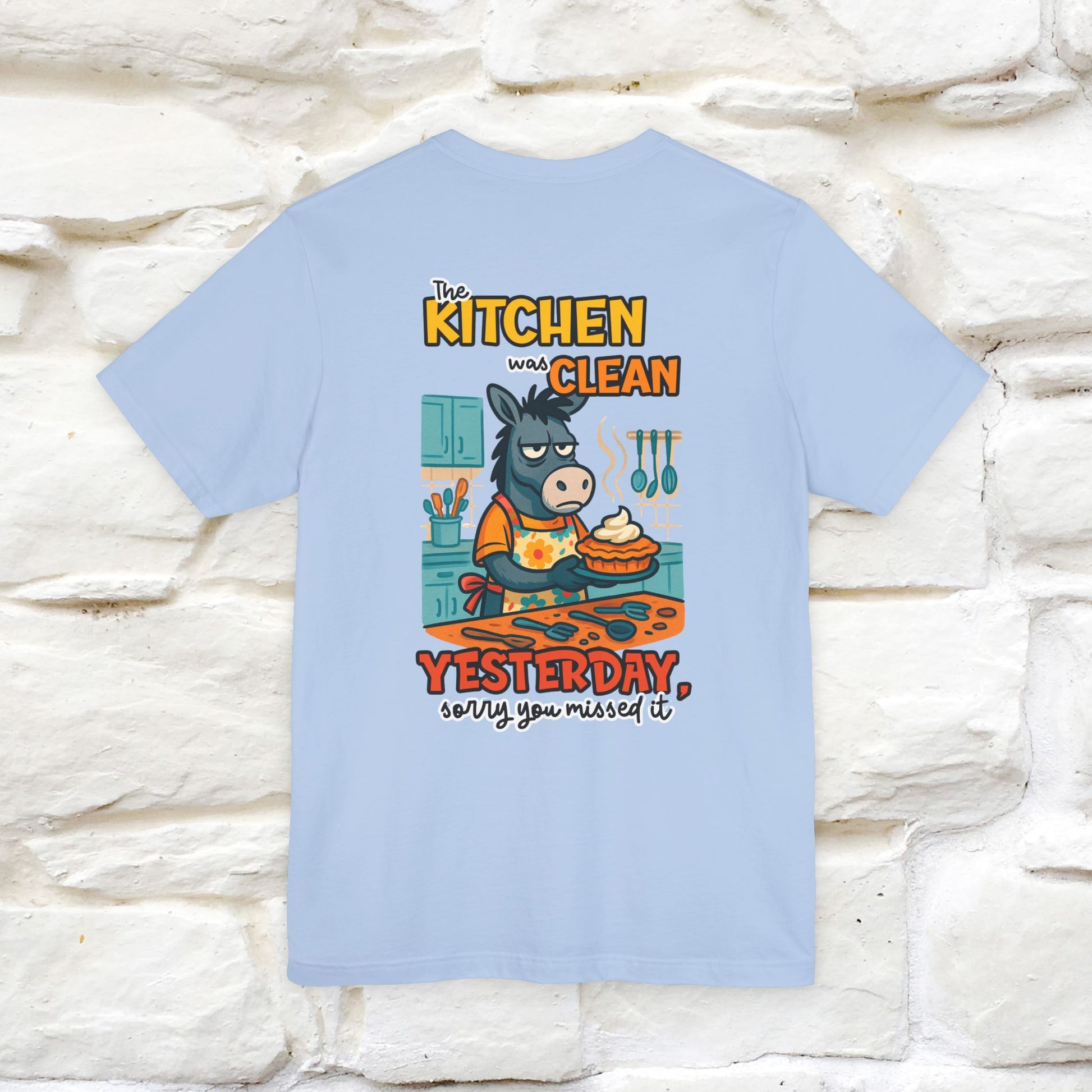 "The Kitchen Was Clean... " |Funny T-Shirt | Nunu&Miao Studio - Nunu&Miao Studio