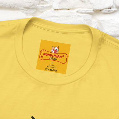''Error 404 Motivation Not Found'' Cat T-Shirt Front and Back Design | Nunu&Miao Studio - Nunu&Miao Studio