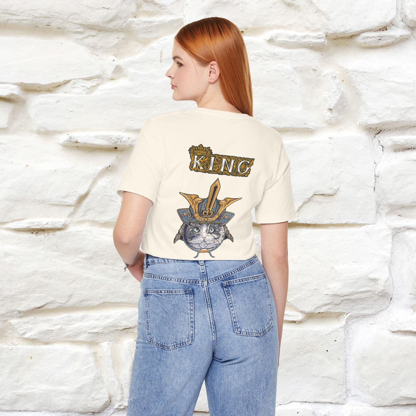'King Cat: Majestic Cat'' | Front & Back Design | Nunu&Miao Studio - Nunu&Miao Studio