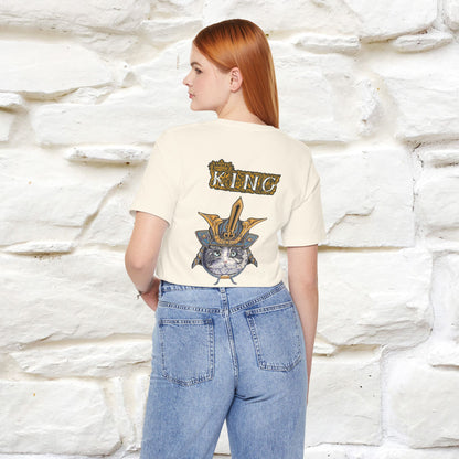 'King Cat: Majestic Cat'' | Front & Back Design | Nunu&Miao Studio - Nunu&Miao Studio