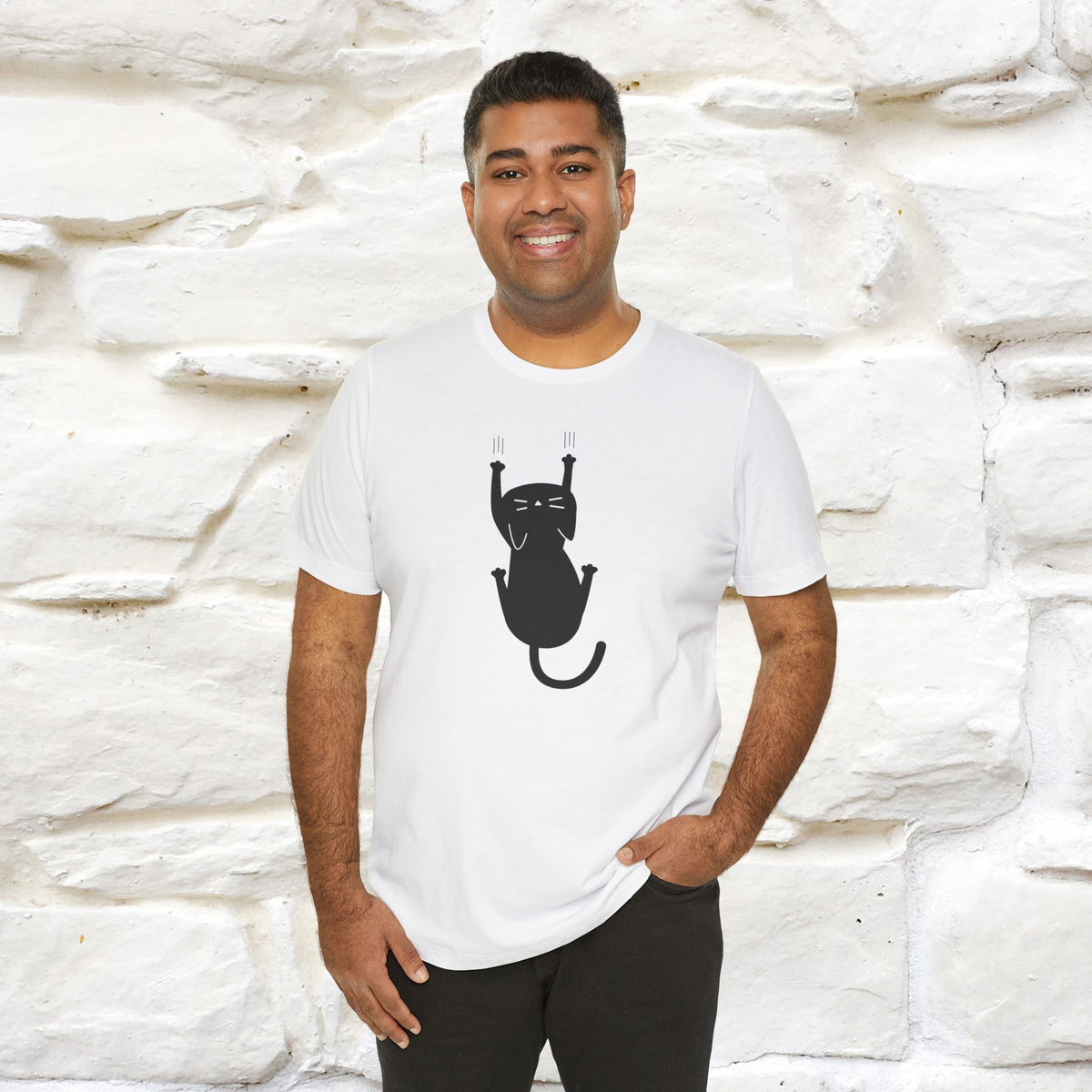 "“I Am in a Toxic Relationship"  Funny Cat T-Shirt | Front & Back Design | Nunu&Miao Studio