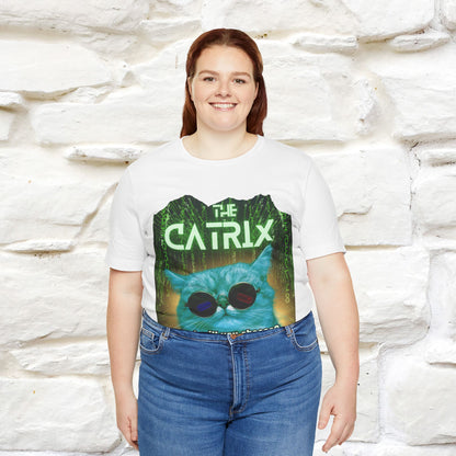 ''The Catrix: What Will You Choose?'' Cat T-Shirt | Nunu&Miao Studio - Nunu&Miao Studio