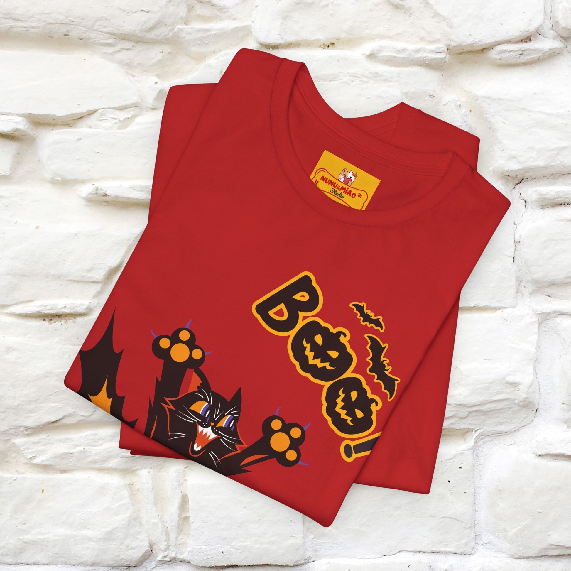 "Boo" Cat  T-shirt |Nunu&Miao Studio - Nunu&Miao Studio