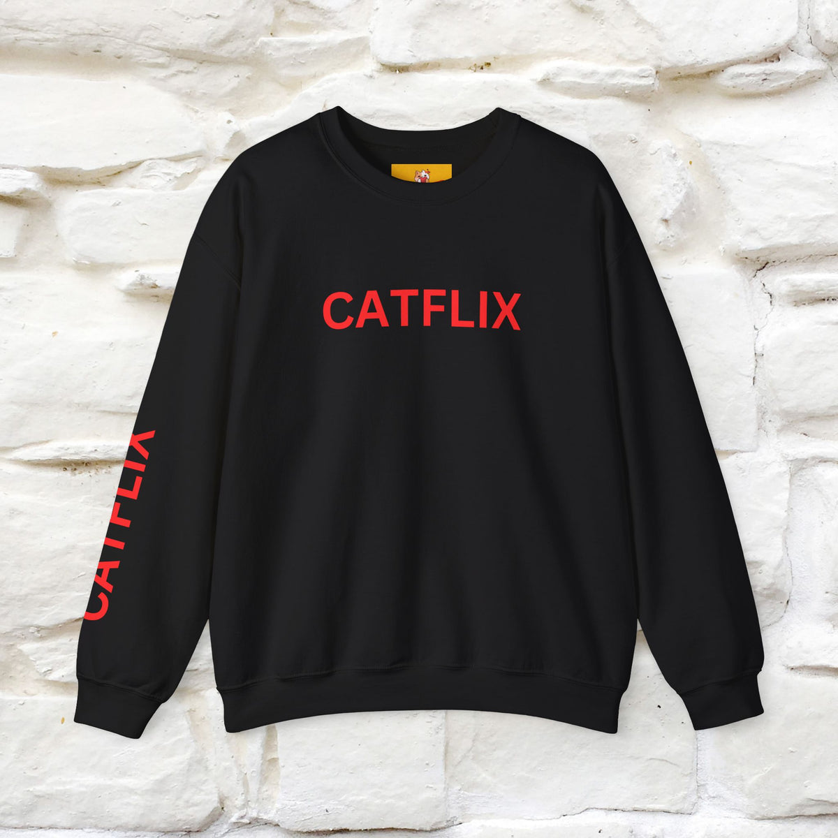 "Catflix'' |Cat Sweatshirt | Nunu&Miao Studio