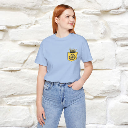 ''Black Cat Circle'' Cat T-Shirt Front and Back Design | Nunu&Miao Studio - Nunu&Miao Studio