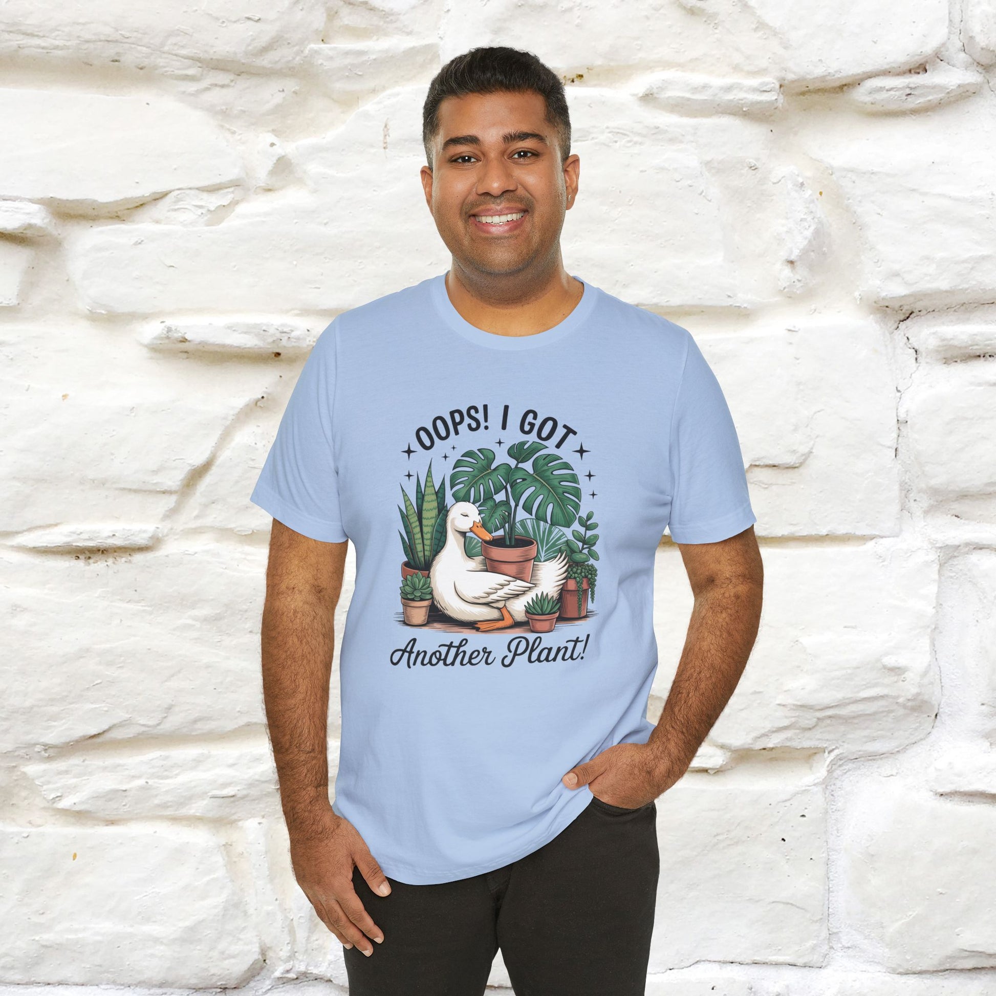 "Oops! I Got Another Plant" Plant T-shirt |Nunu&Miao Studio - Nunu&Miao Studio