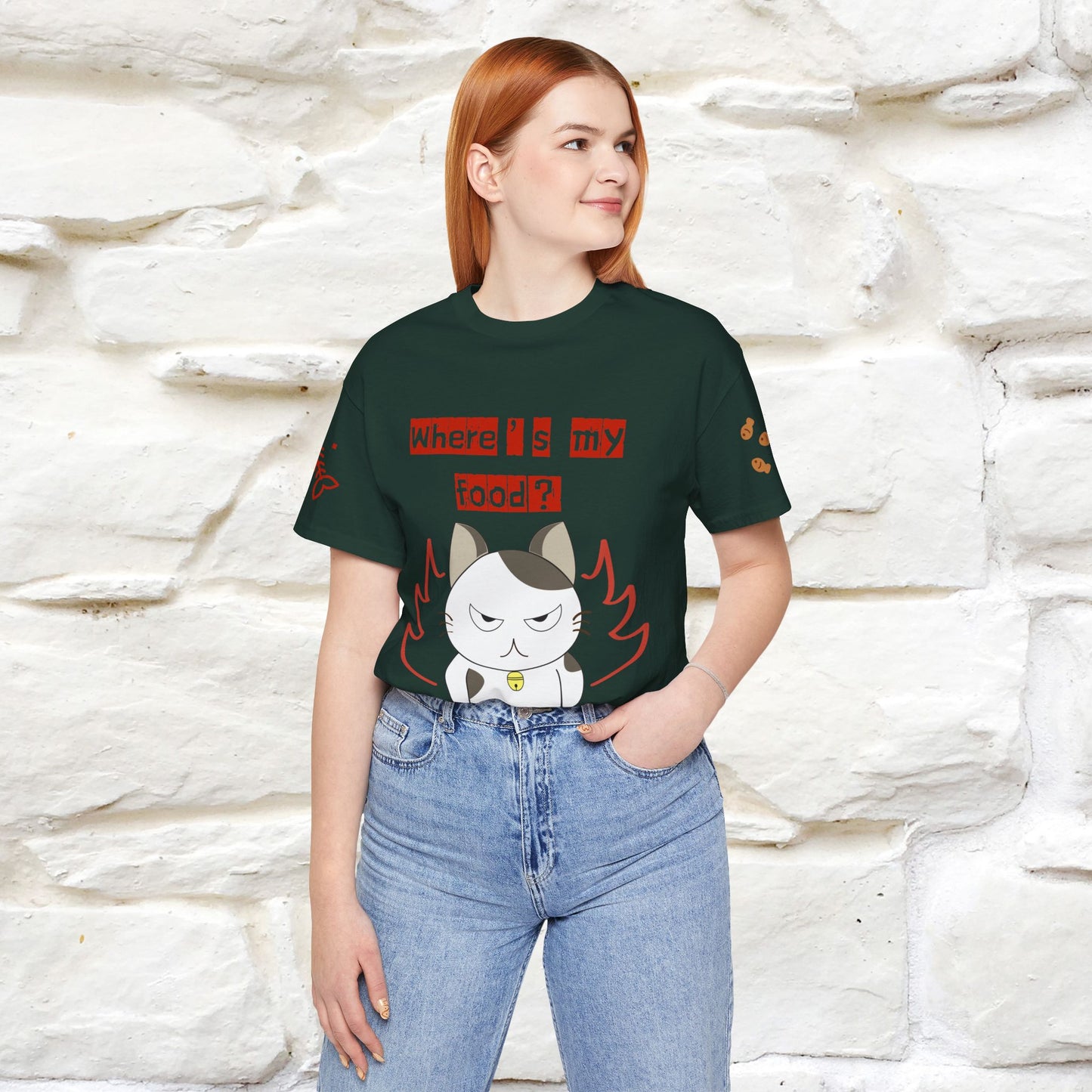 ''Where Is My ....?"  Cat T-shirt| Nunu&Miao Studio - Nunu&Miao Studio