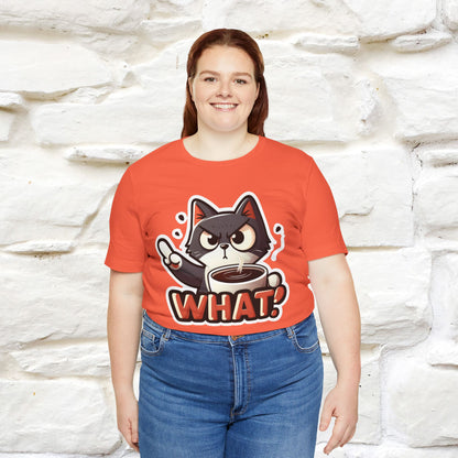 ''What !'' | Cat T-Shirt  | Nunu&Miao Studio - Nunu&Miao Studio