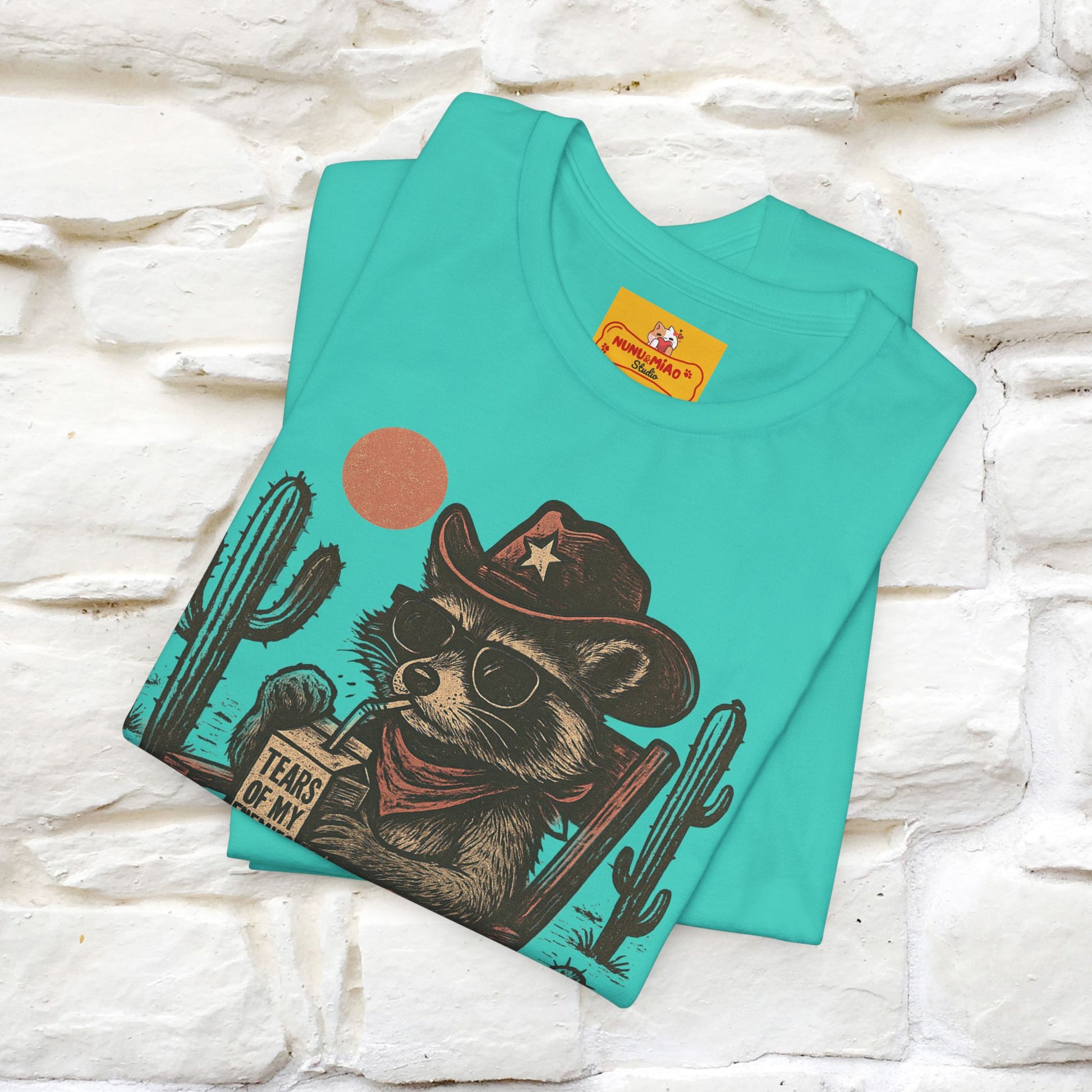 "Tears Of My Enemies" Cat T-shirt |Nunu&Miao Studio - Nunu&Miao Studio