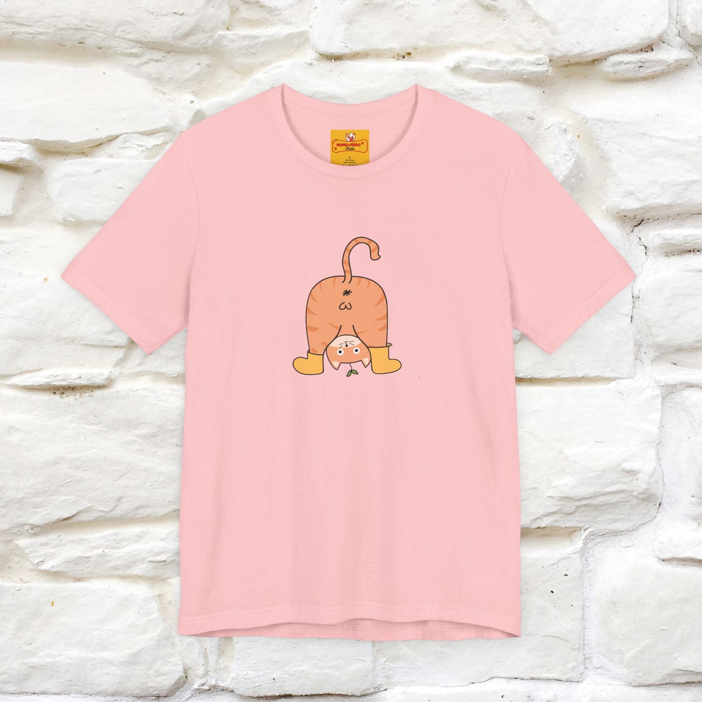 "Sometimes You Need to Look at Life from a Different Perspective" Cat T-Shirt | Front & Back Design | Nunu&Miao Studio - Nunu&Miao Studio