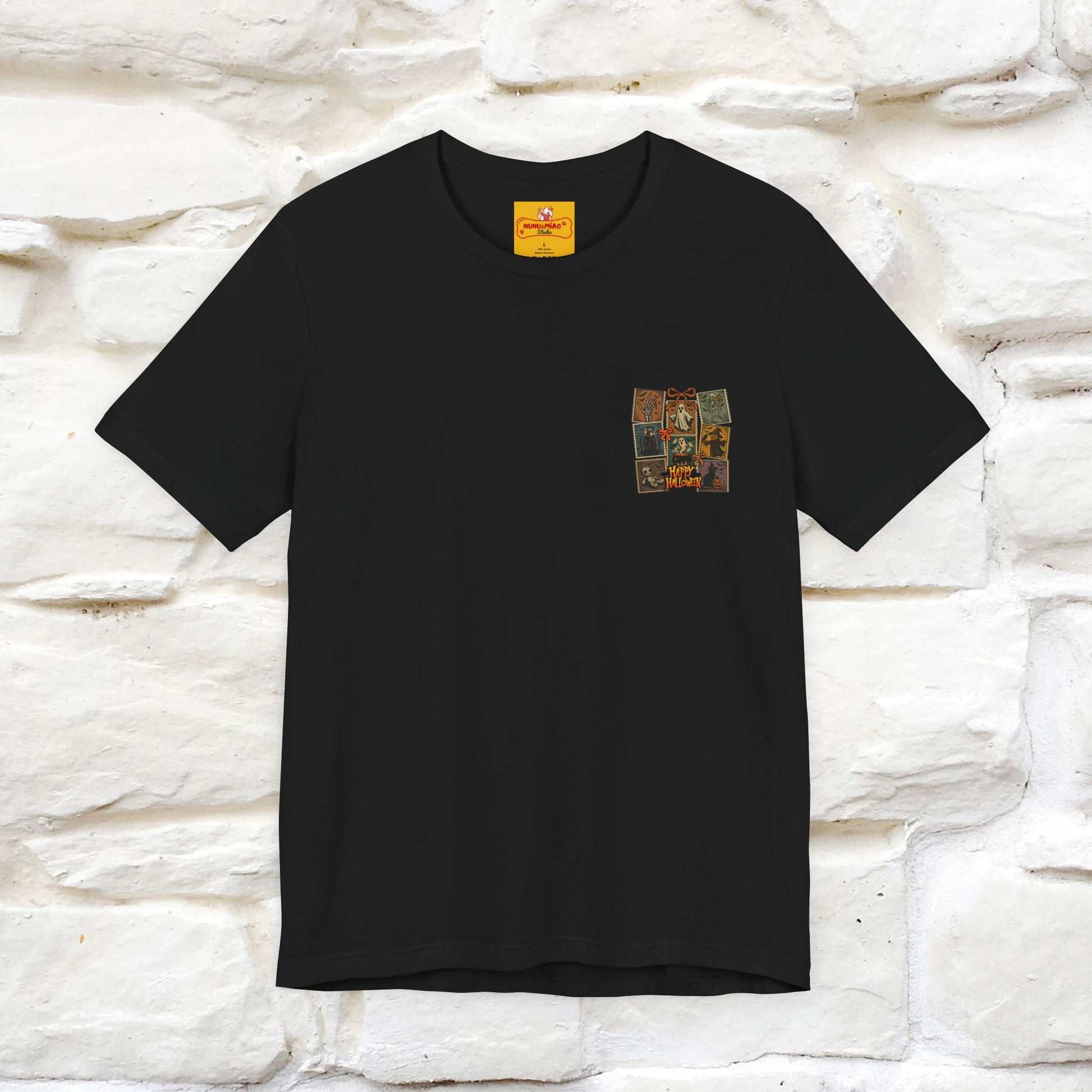 "Spooky Vibes" Cat T-shirt |Nunu&Miao Studio - Nunu&Miao Studio