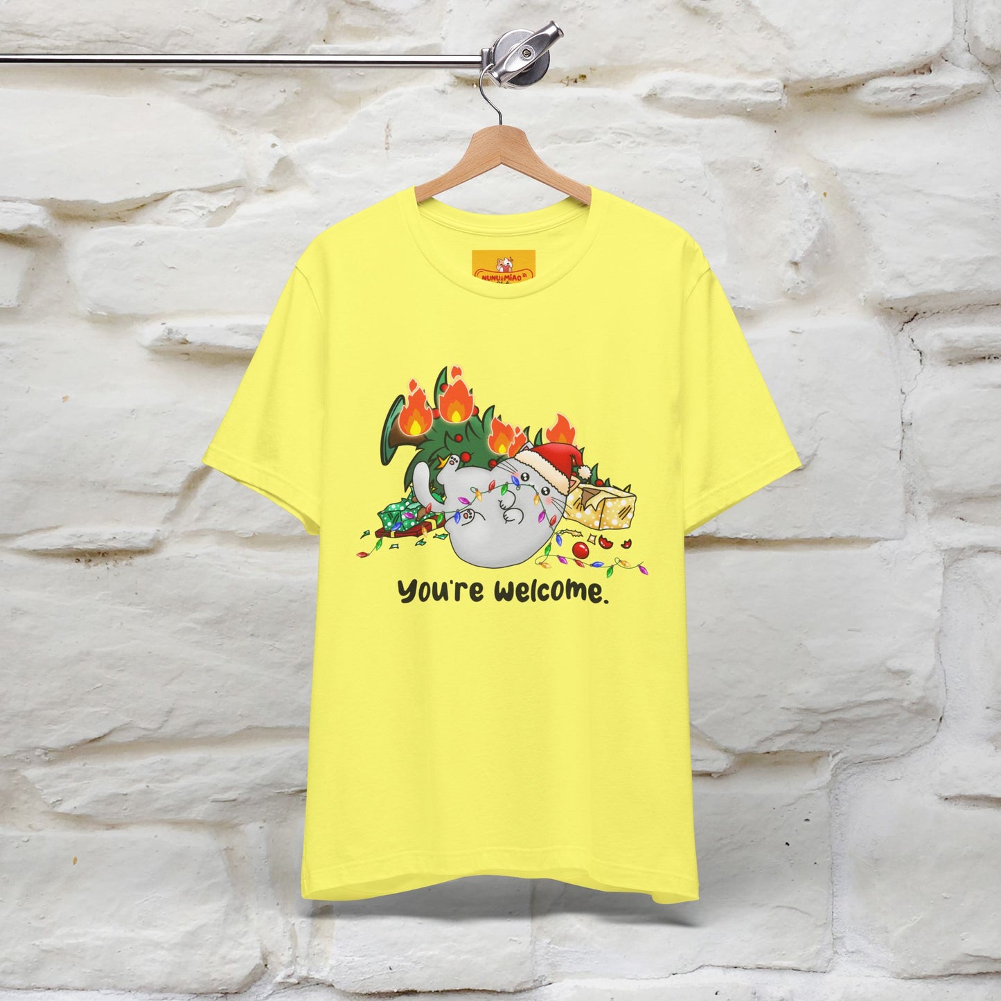 You're Welcome | Sarcastic Cat Christmas Shirt  |Nunu&Miao Studio - Nunu&Miao Studio