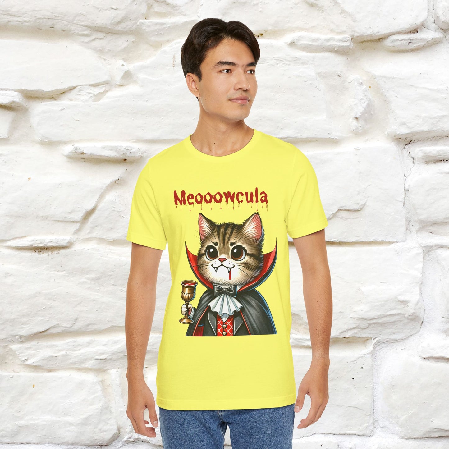 "Meooowcula" Cat T-shirt |Nunu&Miao Studio - Nunu&Miao Studio