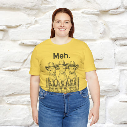 "Meh" Cute T-shirt |Nunu&Miao Studio - Nunu&Miao Studio